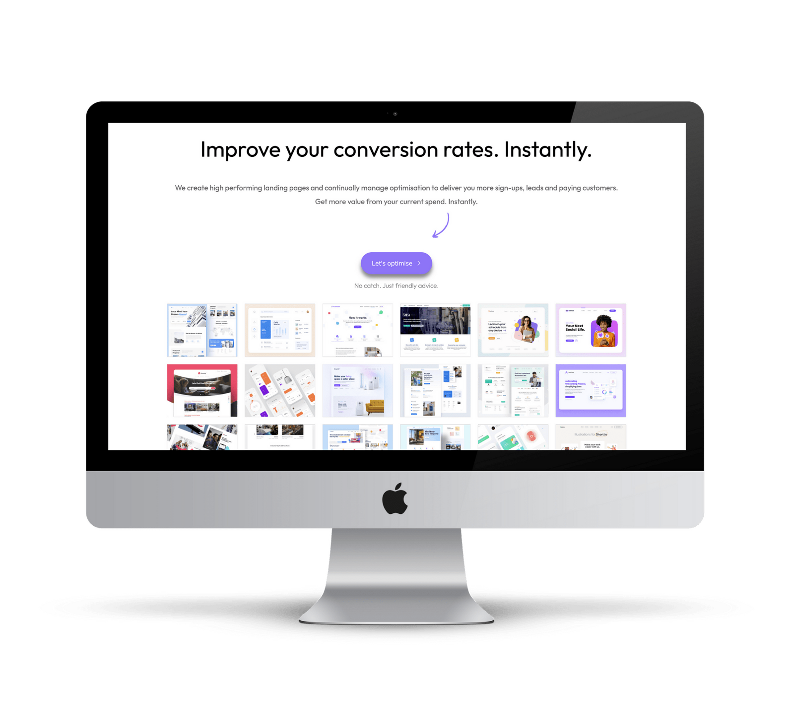 We build great websites.